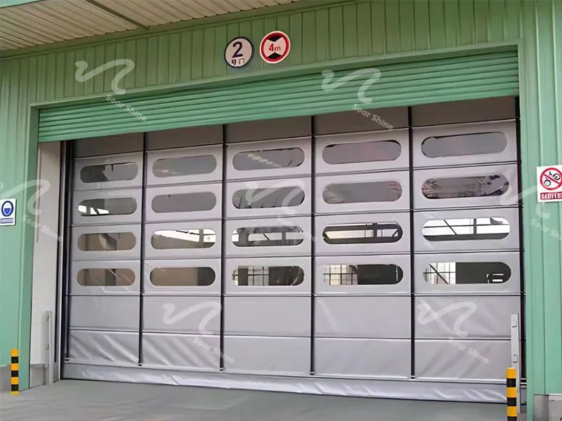 Puertas de vinilo de alta velocidad