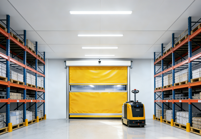 Puertas de vinilo de alta velocidad