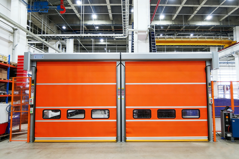 Puertas de vinilo de alta velocidad