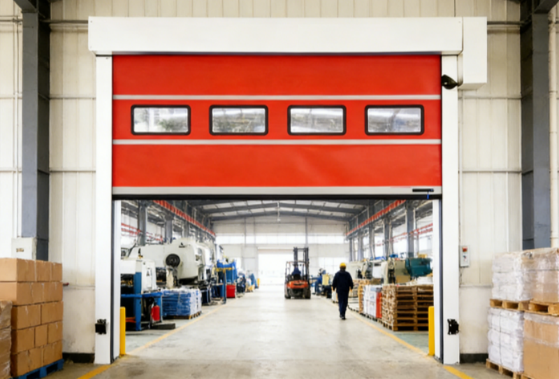 Puertas de vinilo de alta velocidad